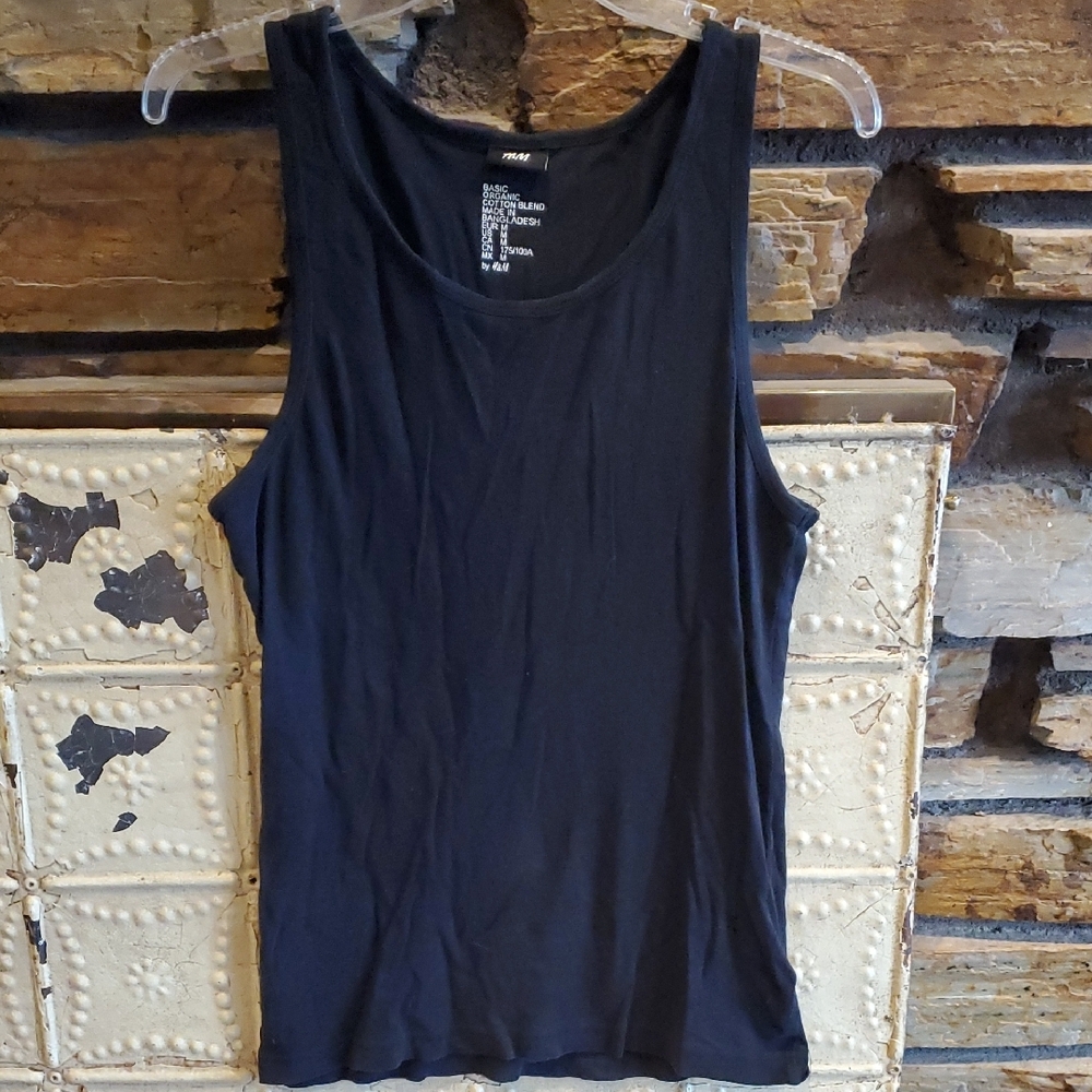 H&M Black Tank Top sz M
